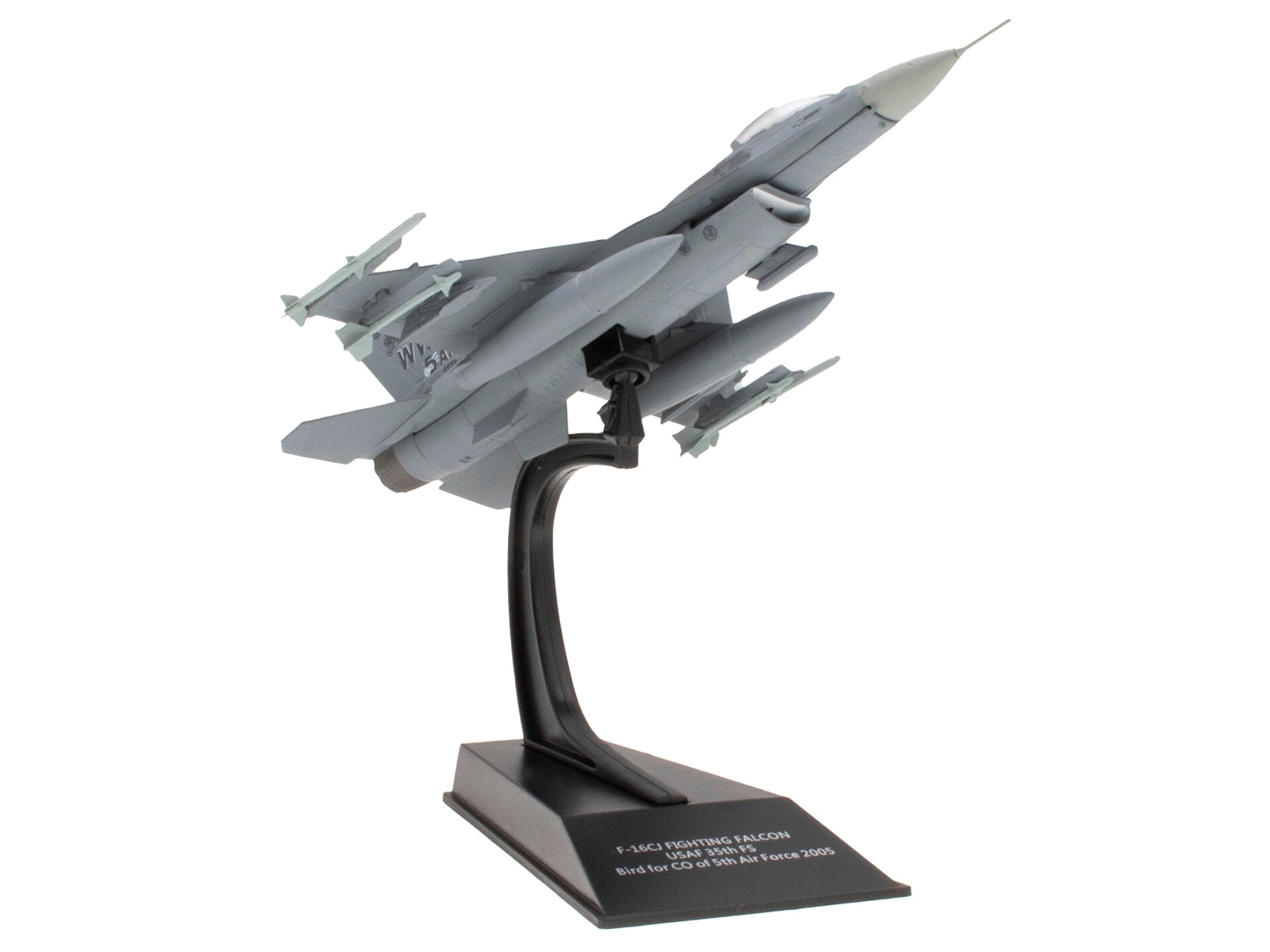 General Dynamics F-16CJ Fighting Falcon Fighter Aircraft "35th Fighter Wing Misawa Air Base" (2005) United States Air Force 1/100 Diecast Model by Hachette Collections