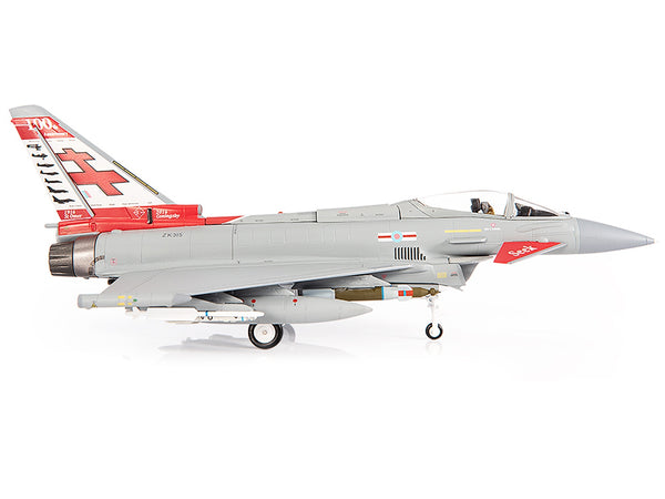 Eurofighter Typhoon FGR4 EF-2000 Aircraft "No.41(R) Squadron 100th Anniversary" (2016) British Royal Air Force 1/72 Diecast Model by JC Wings