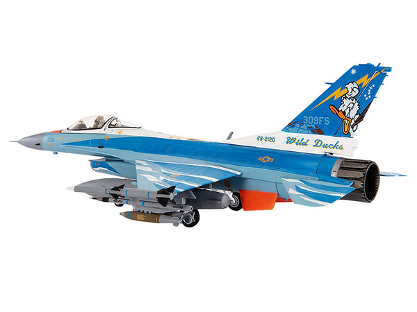 Lockheed F-16C Fighting Falcon Fighter Aircraft "309th Fighter Squadron 56th Operations Group Wild Ducks" (2022) United States Air Force 1/72 Diecast Model by JC Wings