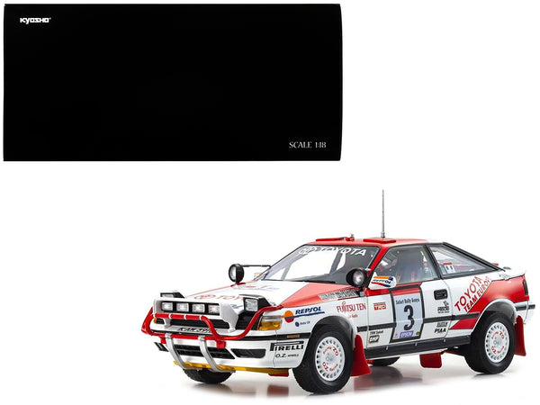 Toyota Celica GT-4 #3 Bjorn Waldegard - Fred Gallagher "Toyota Team Europe" Winner "Safari Rally" (1990) 1/18 Diecast Model Car by Kyosho