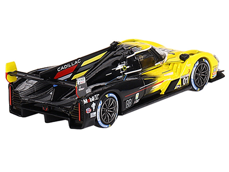 Cadillac V-Series.R #01 Sebastien Bourdais - Scott Dixon - Renger van der Zande "Cadillac Racing" 3rd Place GTP IMSA "24 Hours of Daytona" (2023) Limited Edition 1/64 Diecast Model Car by Mini GT