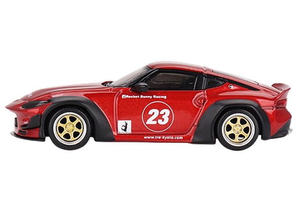 Nissan Z "Pandem" #23 Passion Red Metallic Limited Edition to 6600 pieces Worldwide 1/64 Diecast Model Car by Mini GT