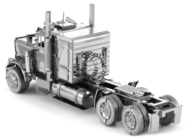 Model Kit Freightliner FLC Long Nose Truck (Challenging Difficulty) Steel Model by Metal Earth