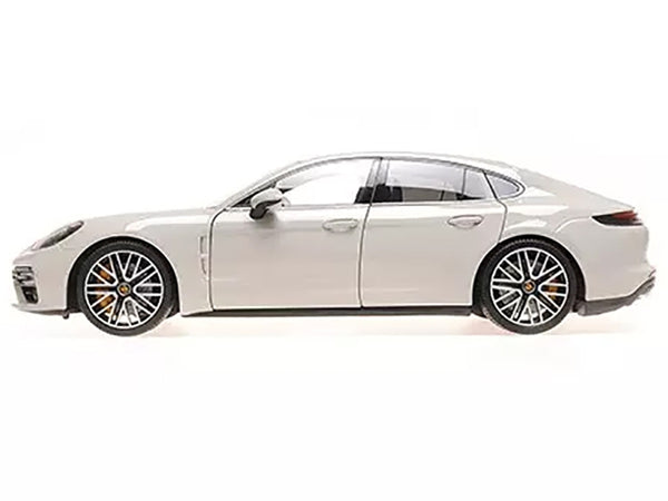 2020 Porsche Panamera Turbo S Gray with Black Top "CLDC Exclusive" Series 1/18 Diecast Model Car by Minichamps