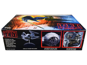 Skill 2 Model Kit Tie Interceptor Spacecraft "Star Wars: Return of the Jedi" (1983) Movie 1/48 Scale Model by MPC