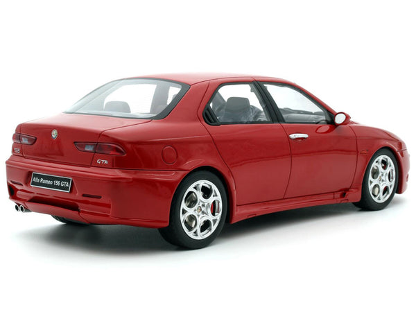 2002 Alfa Romeo 156 GTA Alfa Red Limited Edition to 2500 pieces Worldwide 1/18 Model Car by Otto Mobile