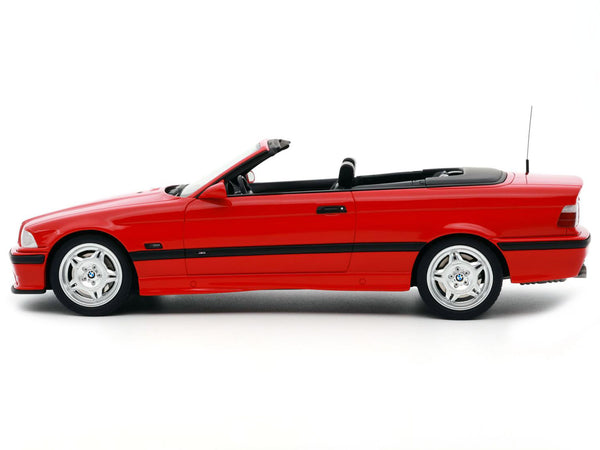 1995 BMW E36 M3 Convertible Bright Red Limited Edition to 2500 pieces Worldwide 1/18 Model Car by Otto Mobile
