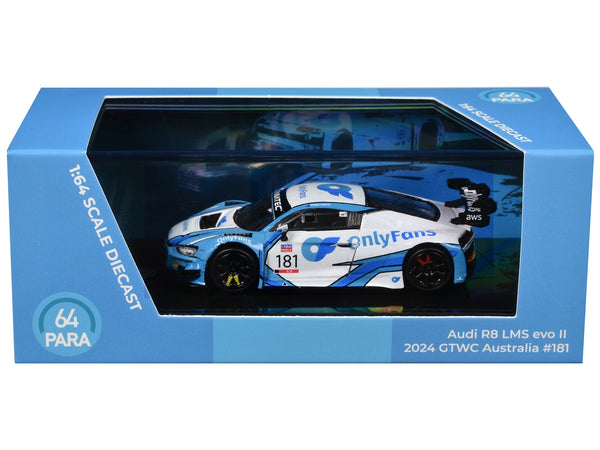 Audi R8 LMS Evo II #181 Renee Gracie - Paul Stokell "Melbourne Performance Centre - OnlyFans" "GT World Challenge Australia" (2024) 1/64 Diecast Model Car by Paragon Models