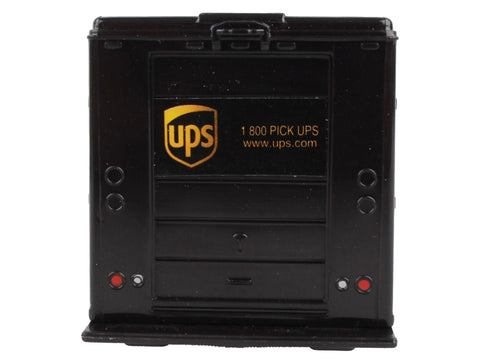UPS Package Truck Brown "UPS Worldwide Services" Plastic Model by Daron