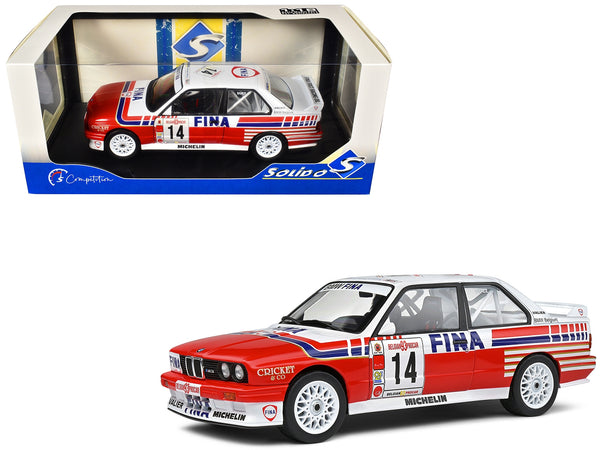 BMW E30 M3 #14 Marc Duez "Belgian Procar Championship" (1993) "Competition" Series 1/18 Diecast Model Car by Solido