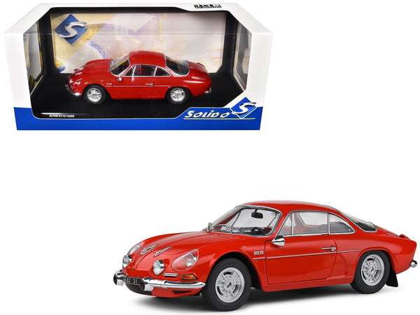 1969 Alpine A110 1600S Rouge Vif Red 1/18 Diecast Model Car by Solido