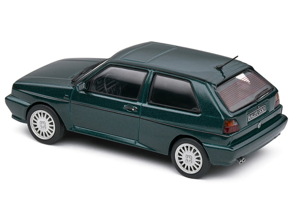 1989 Volkswagen Golf Rallye G60 Green Metallic 1/43 Diecast Model Car by Solido