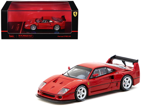 Ferrari F40 LM Red "Road64" Series 1/64 Diecast Model Car by Tarmac Works