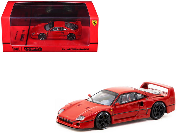 Ferrari F40 Lightweight Red "Road64" Series 1/64 Diecast Model Car by Tarmac Works