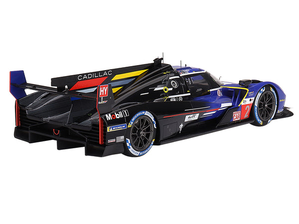 Cadillac V-Series.R #2 Earl Bamber - Alex Lynn - Richard Westbrook "Cadillac Racing" 3rd Place "24 Hours of Le Mans" (2023) 1/18 Model Car by Top Speed