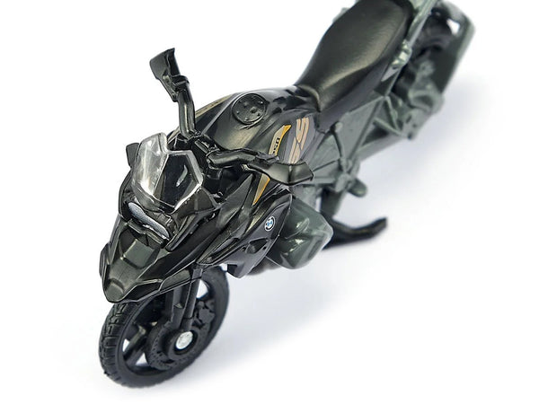 BMW R1250 GS LCI Motorcycle Black and Gray Diecast Model by Siku