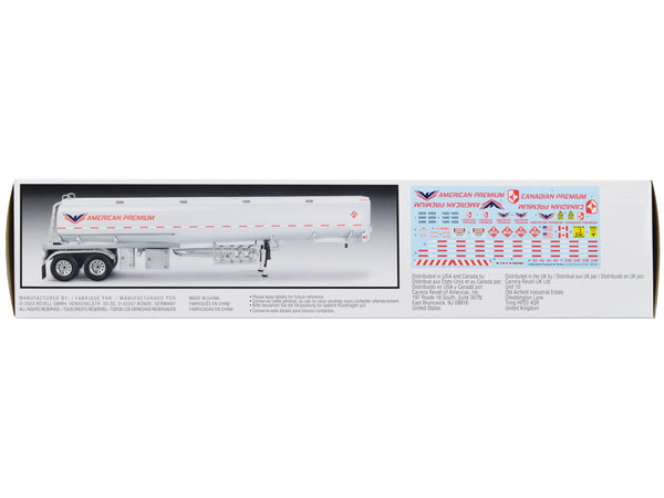 Level 4 Model Kit Fruehauf 40' Tanker Trailer 1/32 Scale Model by Revell