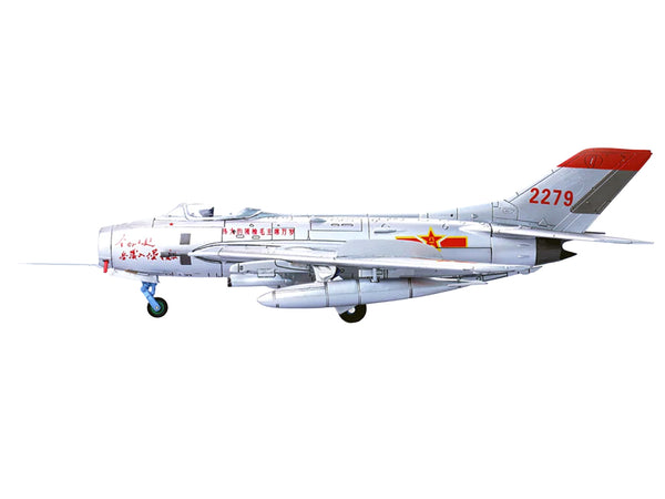 Shenyang J-6 Fighter Aircraft "Red 2279" China - People's Liberation Army Air Force "Wing" Series 1/72 Diecast Model by Panzerkampf
