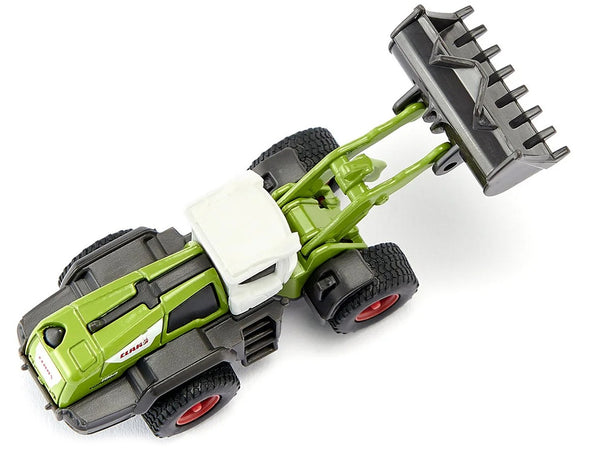 Claas Torion 1914 Wheel Loader Green with White Top Diecast Model by Siku