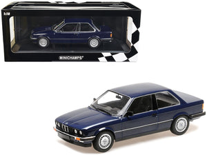 1982 BMW 323i Saturn Blue 1/18 Diecast Model Car by Minichamps