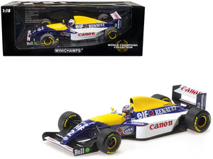 Williams Renault FW15C #2 Alain Prost "Canon" Winner F1 Formula One World Championship (1993) with Driver Limited Edition 1/18 Diecast Model Car by Minichamps