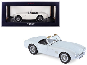 1963 Shelby AC Cobra 289 Roadster White 1/18 Diecast Model Car by Norev
