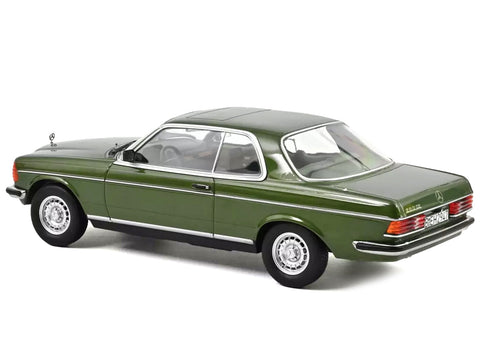 1980 Mercedes-Benz 280 CE Green Metallic 1/18 Diecast Model Car by Norev