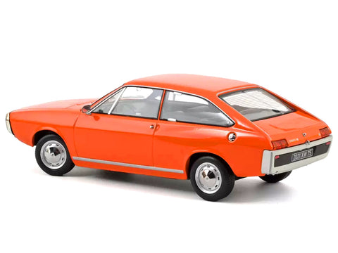 1971 Renault 15TL Orange 1/18 Diecast Model Car by Norev