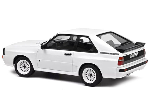 1985 Audi Sport Quattro Alpine White 1/18 Diecast Model Car by Norev