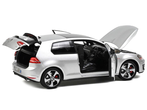 2013 Volkswagen Golf GTI Reflex Silver Metallic 1/18 Diecast Model Car by Norev