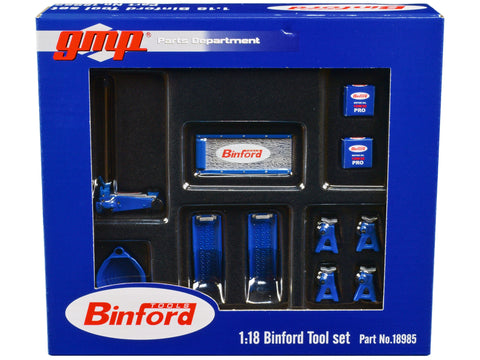 Shop Tool Set #2 of 6 pieces Binford Tools "Home Improvement" (1991-1999) TV Series 1/18 Diecast Replica by GMP