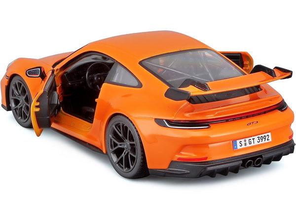 Porsche 911 GT3 Orange 1/24 Diecast Model Car by Bburago
