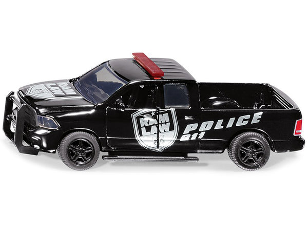 RAM 1500 Pickup Truck Police Black "Raw Law" 1/50 Diecast Model Car by Siku