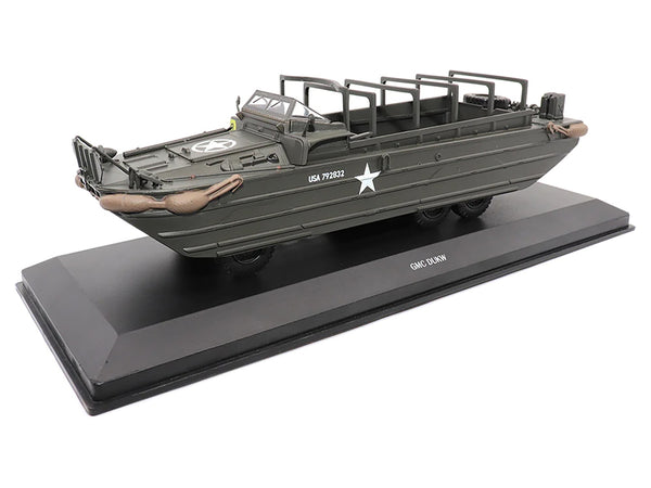 GMC DUKW Amphibious Vehicle Olive Drab "United States Army" 1/43 Diecast Model by Militaria Die Cast