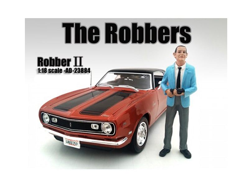 "The Robbers" Robber II Figure For 1:18 Scale Models by American Diorama