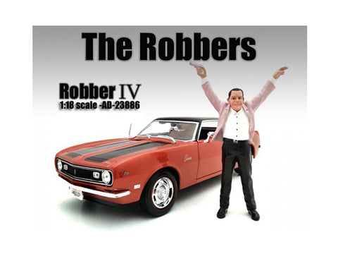 "The Robbers" Robber IV Figure For 1:18 Scale Models by American Diorama