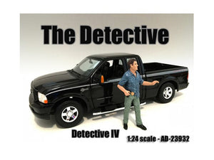 "The Detective #4" Figure For 1:24 Scale Models by American Diorama