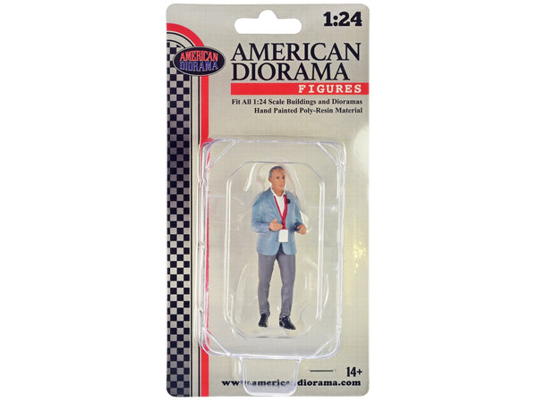 "On-Air" Figure 2 for 1/24 Scale Models by American Diorama