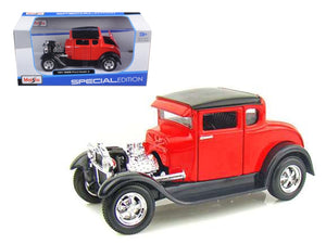 1929 Ford Model A Red 1/24 Diecast Model Car by Maisto