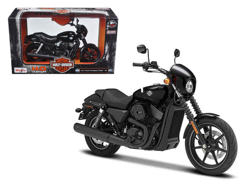2015 Harley Davidson Street 750 Motorcycle Model 1/12 by Maisto
