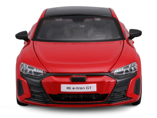 2022 Audi RS e-Tron GT Red with Black Top and Sunroof "Special Edition" Series 1/25 Diecast Model Car by Maisto