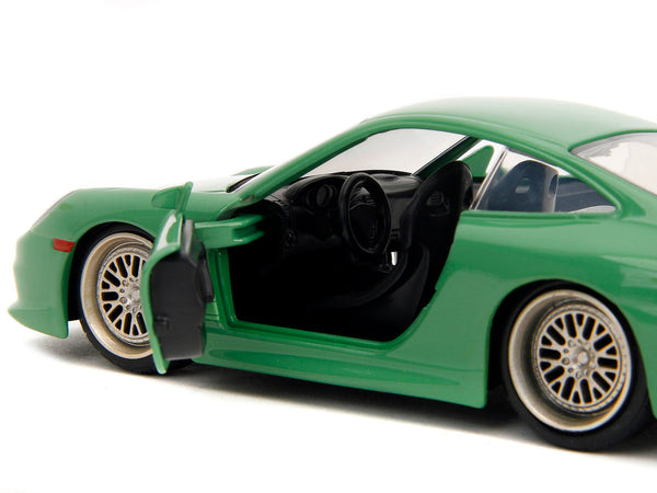 Porsche 911 GT3 (996) Green "Pink Slips" Series 1/32 Diecast Model Car by Jada