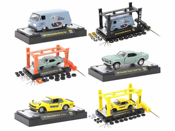 Model Kit 3 piece Car Set Release 64 Limited Edition to 9600 pieces Worldwide 1/64 Diecast Model Cars by M2 Machines
