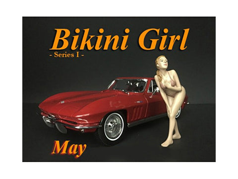 May Bikini Calendar Girl Figure for 1/18 Scale Models by American Diorama