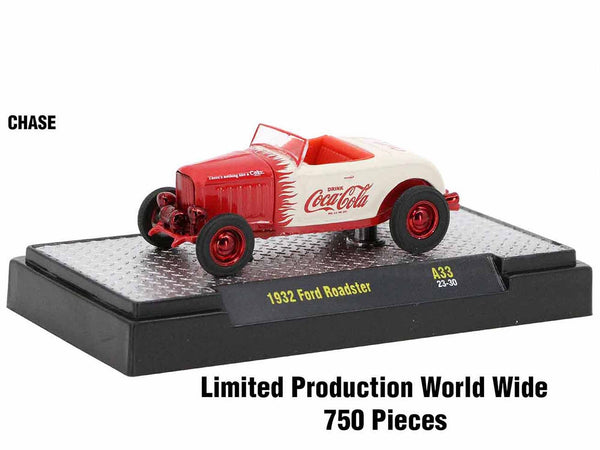 "Sodas" Set of 3 pieces Release 33 Limited Edition to 9250 pieces Worldwide 1/64 Diecast Model Car by M2 Machines