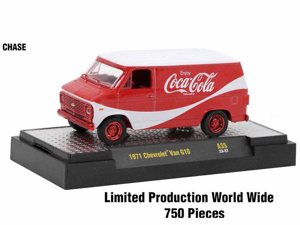 "Sodas" Set of 3 pieces Release 35 Limited Edition to 9250 pieces Worldwide 1/64 Diecast Model Cars by M2 Machines