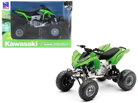 Kawasaki KFX 450R ATV Green 1/12 Motorcycle Model by New Ray