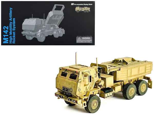 United States M142 High Mobility Artillery Rocket System (HIMARS) Desert Camo "NEO Dragon Armor" Series 1/72 Plastic Model by Dragon Models