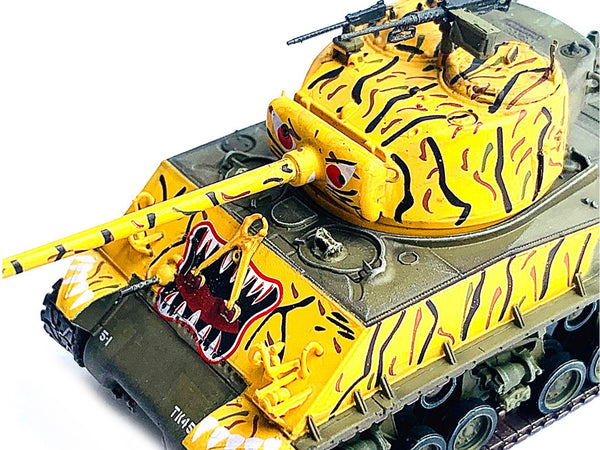 United States M4A3E8 Sherman "Tiger Face" Tank "24th Infantry Div. Korea" (1951) "NEO Dragon Armor" Series 1/72 Plastic Model by Dragon Models