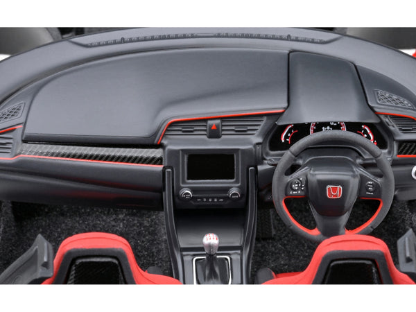 2021 Honda Civic Type R (FK8) RHD (Right Hand Drive) Flame Red 1/18 Model Car by Autoart